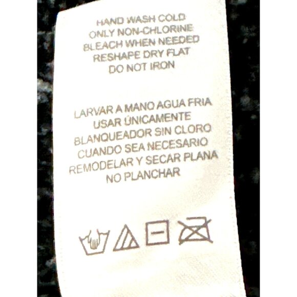 Seven7 Black Chenille Knit Sweater Soft Plush Crewneck Long Sleeve Warm Comfy XL - Picture 8 of 10